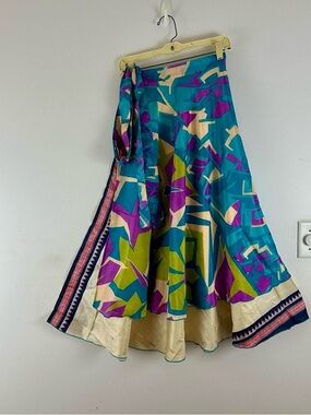 Reversible Maxi Wrap Skirt